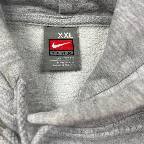 Vintage Nike center check hoodie sweatshirt Boise state broncos - Picture 4 of 5